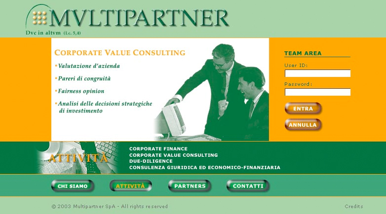 MultiPartner web site